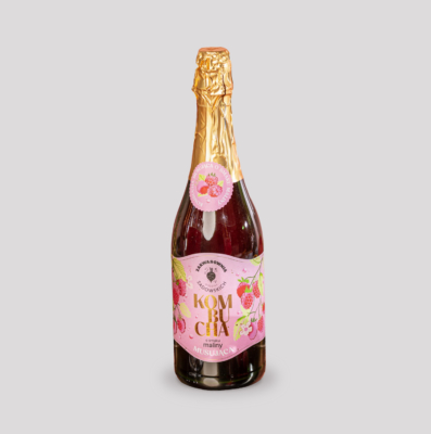 Musująca kombucha Pasieka Sadowskich